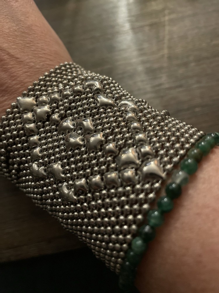 SG Bracelet Liquid Metal B10 Antique Silver 7