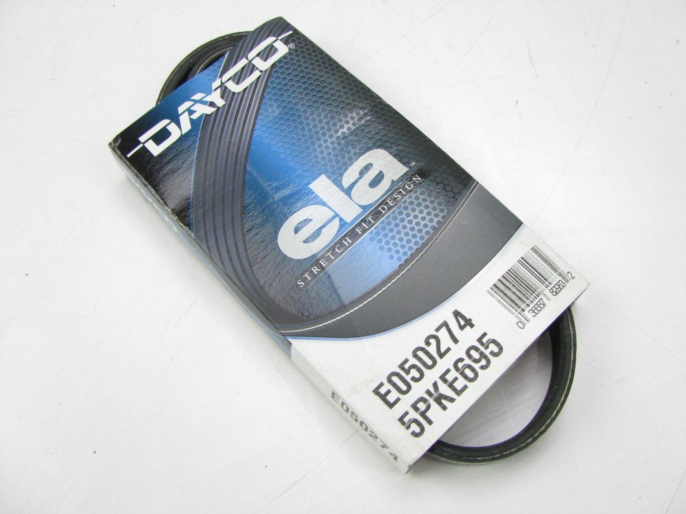 Dayco E050274 5-Rib Serpentine Belt 0.69 x 30 Inches