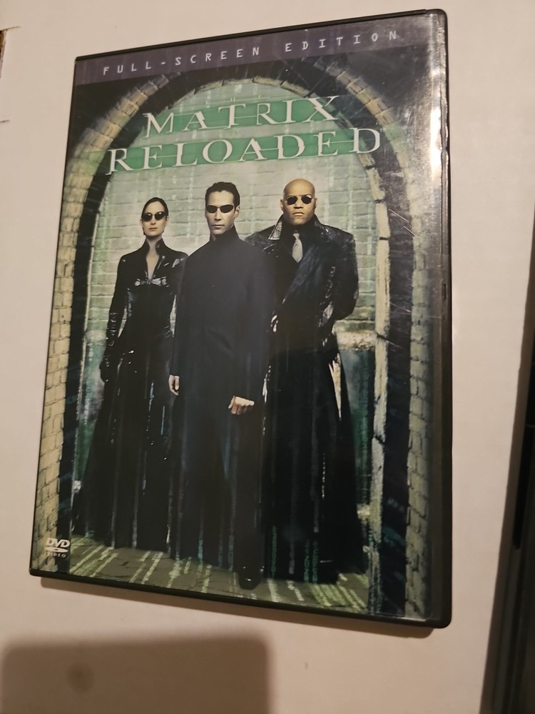 The Matrix Reloaded (DVD, 2003, 2-Disc Set, Full-Screen) NEW