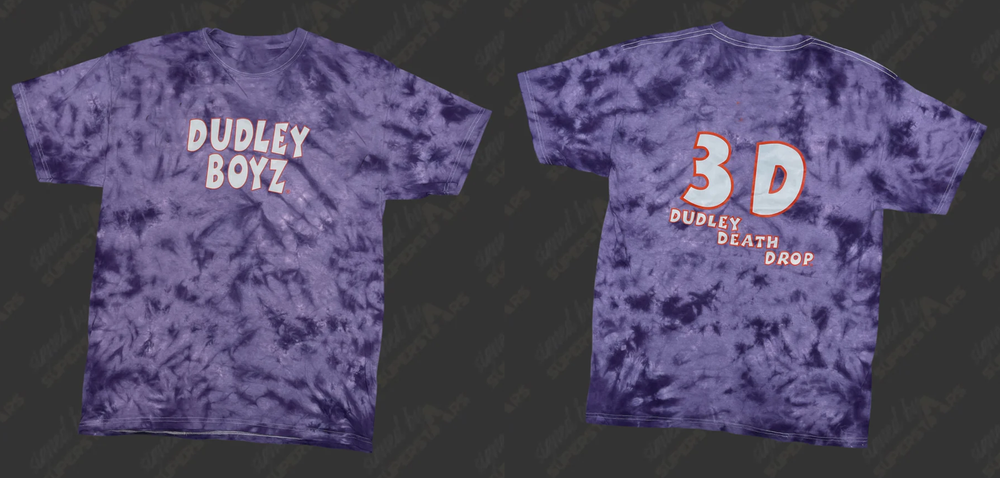 The Dudley Boyz 3D Shirt Unisex Polyester All Size S-5XL Purple QT898