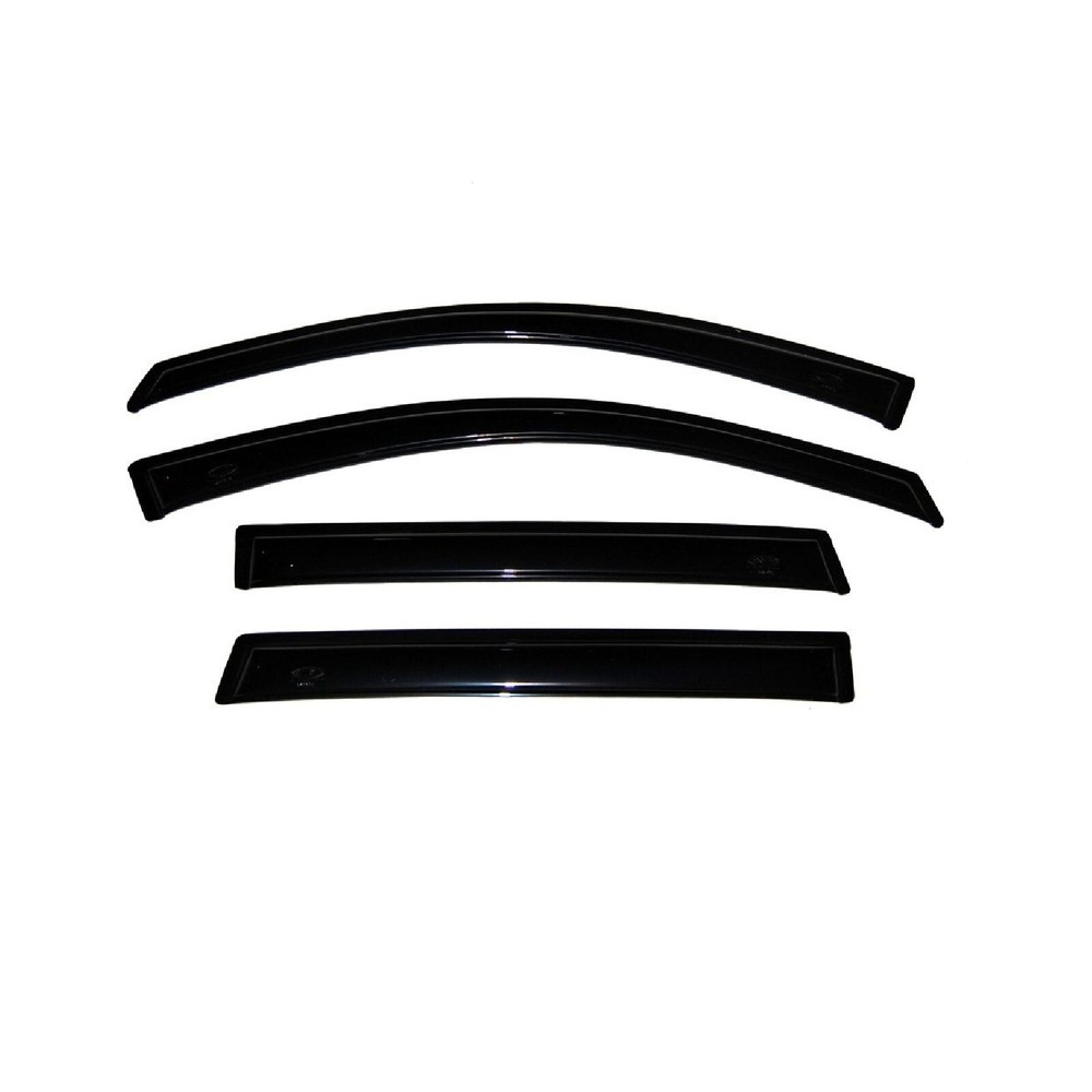 AVS 94233 Set of 4 Smoke Acrylic Window Deflectors for Expedition / Navigator