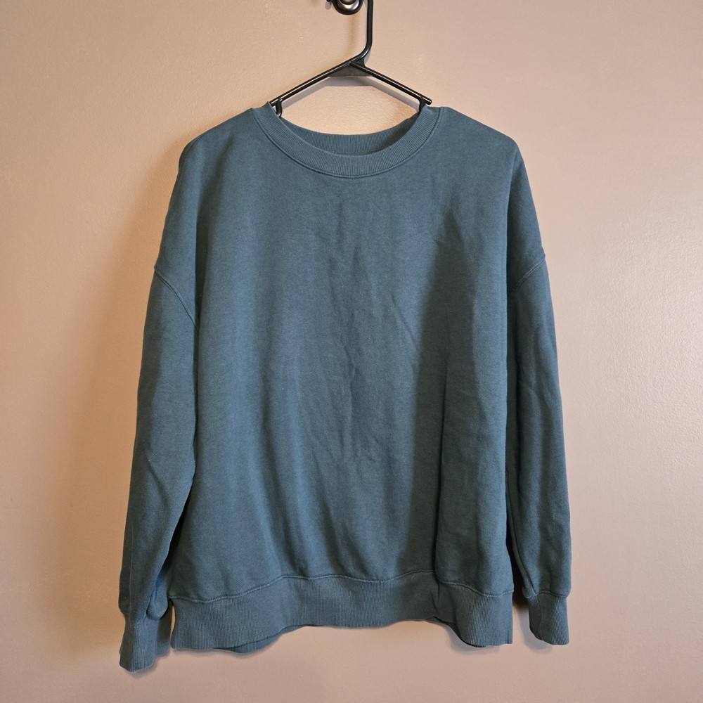 Old Navy Women's Green Crewneck Size Small