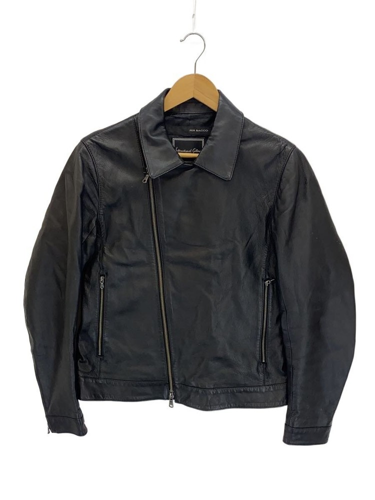 International Gallery Beams Leather Jacket Blouson/44/Sheep Leather/Blk 3500
