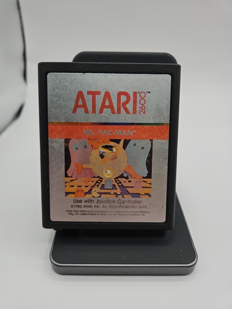 Ms. Pac-Man (Atari 2600, 1982) Cart Only Untested