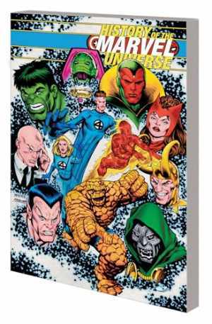 Marvel Universe History by Mark Waid - New Paperback Edition