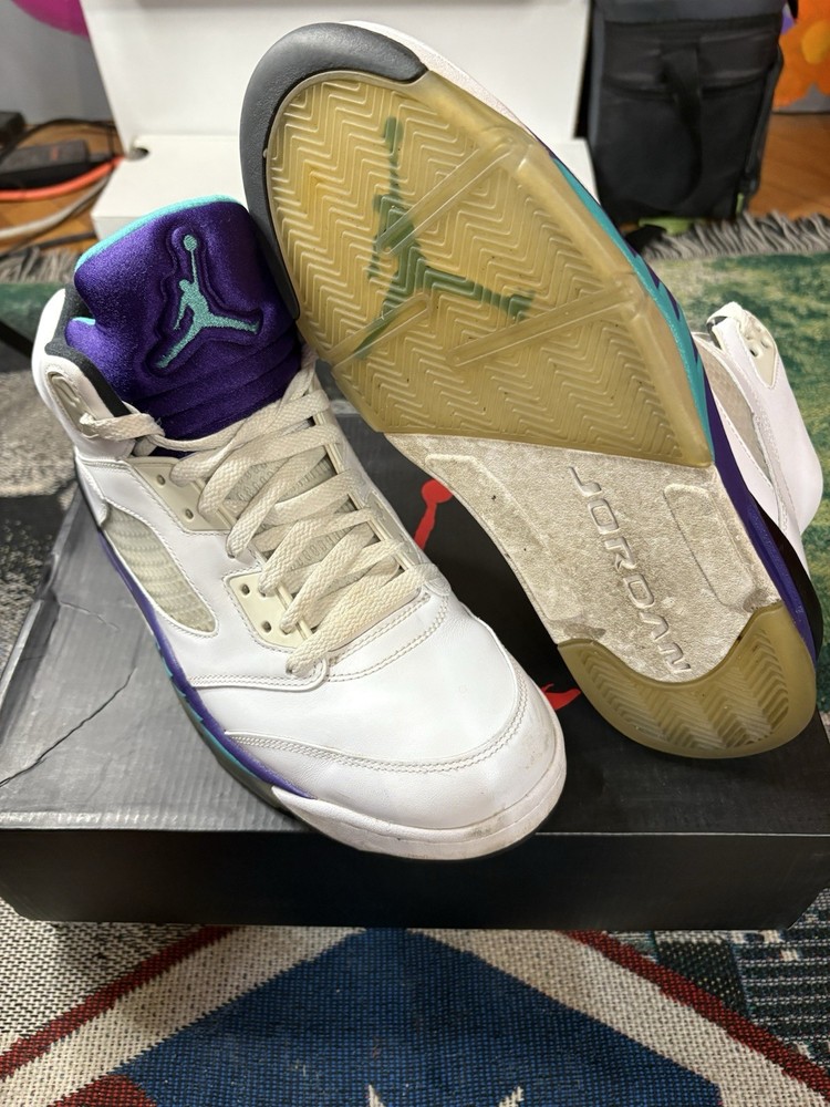 Size 10 - Jordan 5 Retro Grape 2013