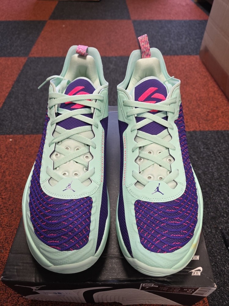 Jordan Luka 1 Trainers Mint Foam Racer Pink UK 12 Men’s New Boxed