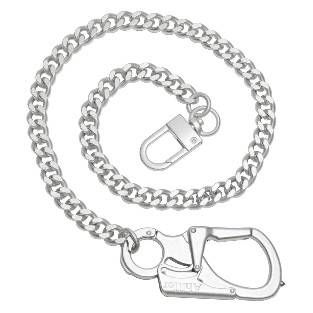 Men's Heavy Duty Biker Wallet with Tungsten Steel Taper & Key Chain