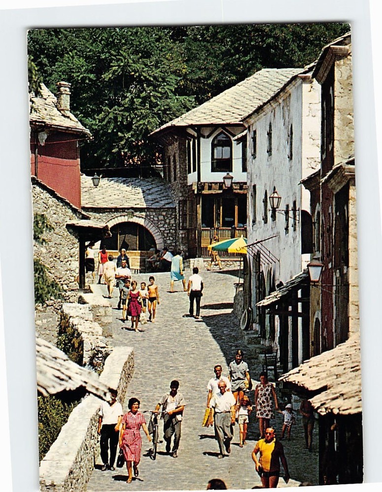 Postcard Turistkomerc Zagreb Mostar