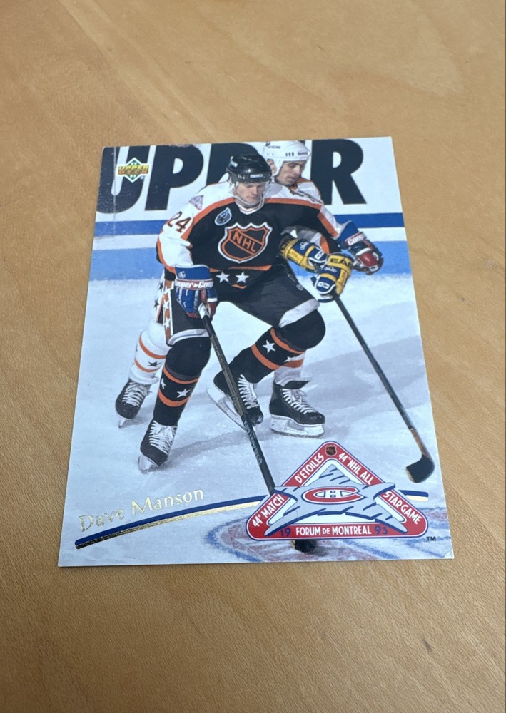 1992-93 Upper Deck - All-Stars Dave Manson #30
