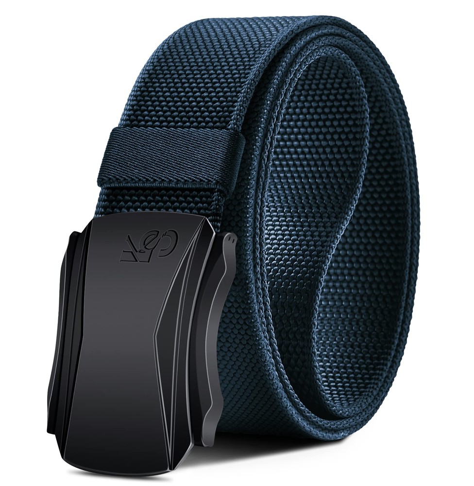 Mens Belt, Military Tactical Stretch Web Nylon Belt For Hiking Hunting Jeans ...