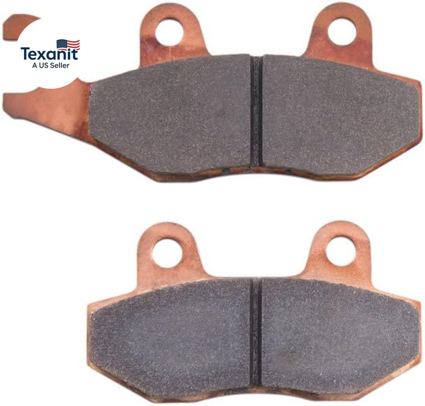 Front Brake Pad - Sintered Metal Compatible with KAWASAKI KLR650 2008-2026, Ninj