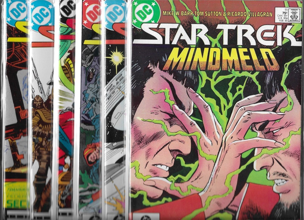 Star Trek Lot Of 12 #11 12 13 14 15 16 17 18 19 20 21 22 (Nm-) High Grade Copper