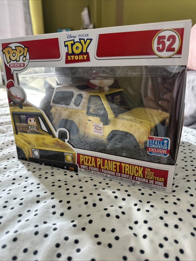 Funko Pop! Toy Story Rides Pizza Planet Truck and Buzz Lightyear #52 Exclusive