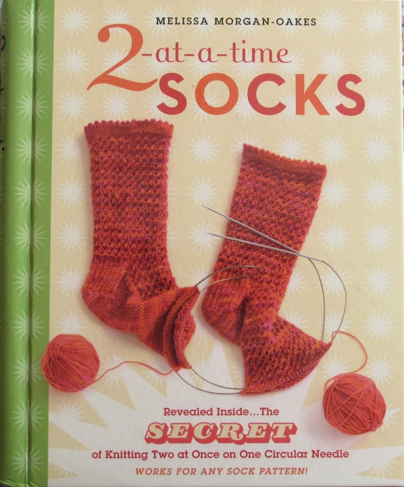 2 AT A TIME SOCKS Knit Two at Once on Circular Needle 17 Patterns Knitting Book