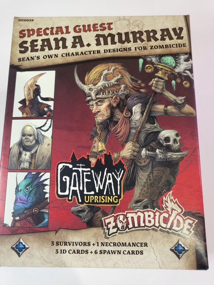 Zombicide Black Plague Special Guest Sean A. Murray Board Game CMON