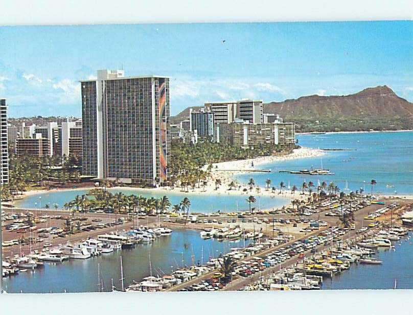 Unused Pre-1980 WAIKIKI BEACH ON OAHU Honolulu Hawaii HI M7120
