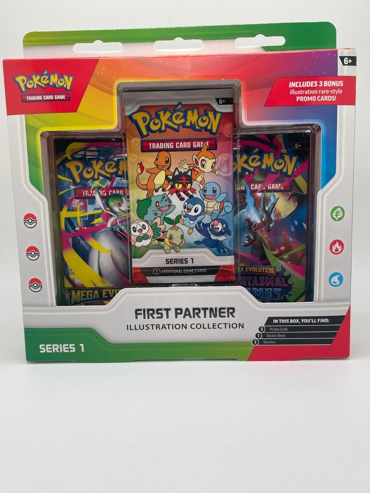 Pokémon TCG First Partner Illustration Collection Series 1 NEW/SEALED