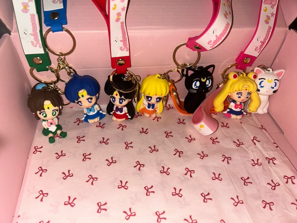 Sailor moon Key Chain Set of 7