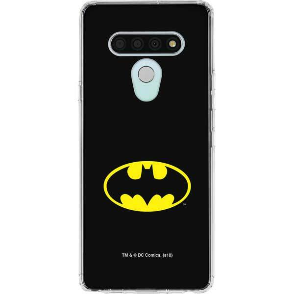 DC Comics Batman LG Stylo 6 Clear Case - Batman Official Logo