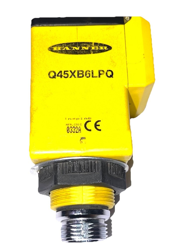 Banner Q45xb6lpq Sensor Polarized Retro Quick Disconnect Connector Q45xb6lpq