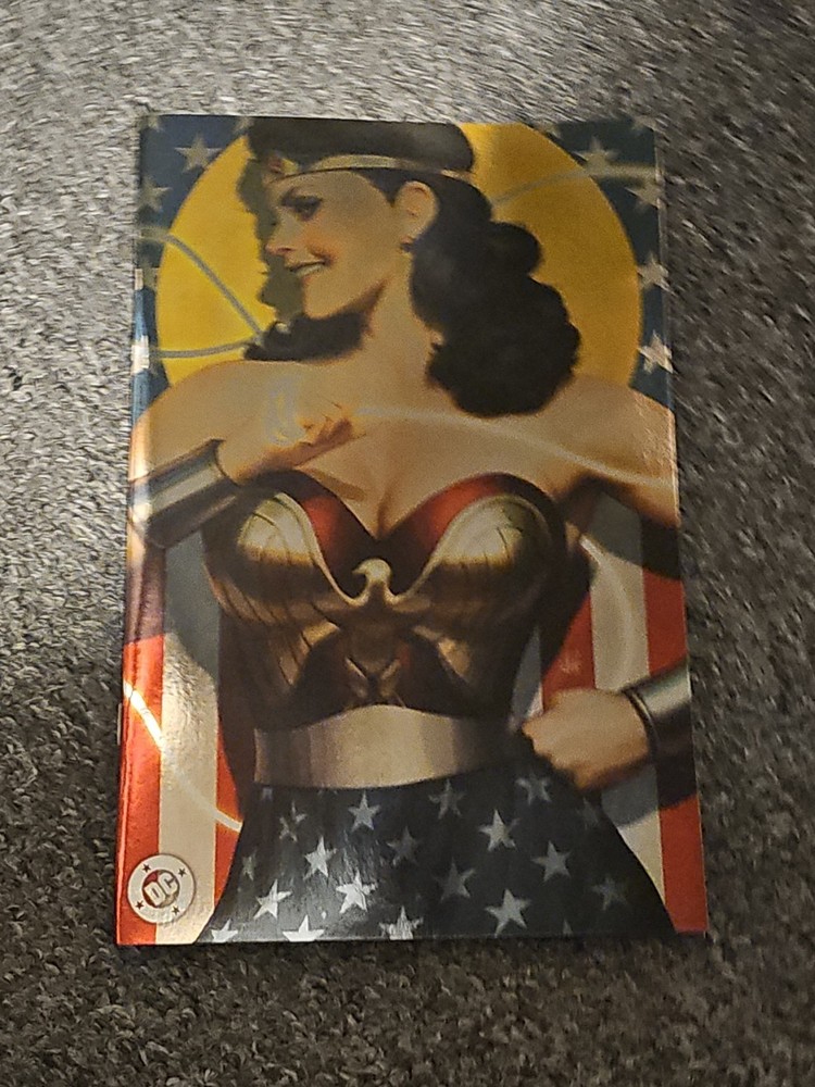 New History Of The DC Universe #1 (Of 4) Cover F Stanley Artgerm Lau Foil NM