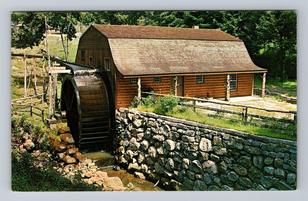 New London CT-Connecticut The Town Mill Vintage Postcard