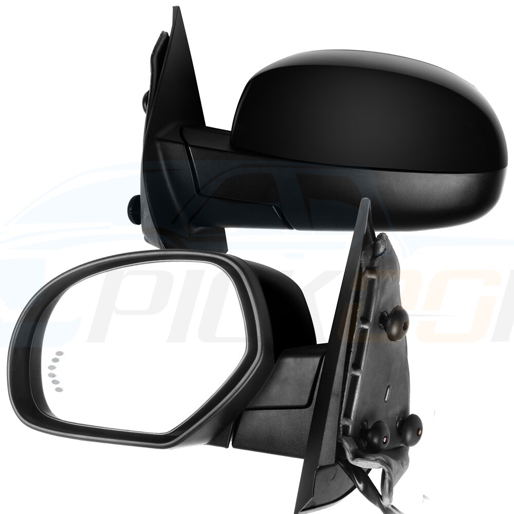 PICKOOR Tow Mirrors Power HeatedManual Memory Arrow Signal For GMC Sierra 1500