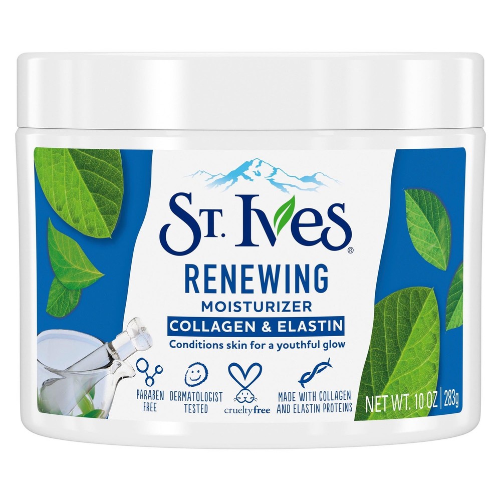 St. Ives Collagen Elastin Face Moisturizer Renewing for Dry Skin 10oz