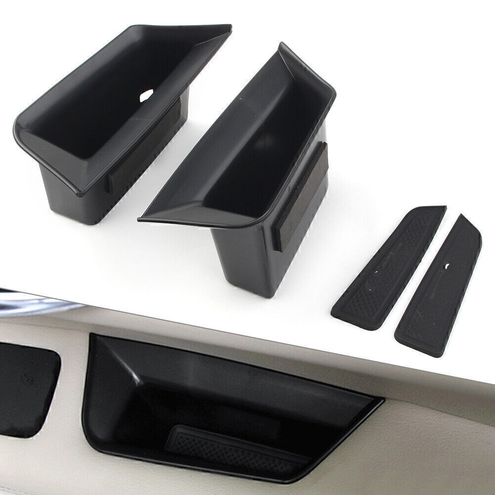Upgrade your 2017-2019 Cadillac XT5 with a sleek front door handle armrest storage box tray bin kit for enhanced organization and convenience