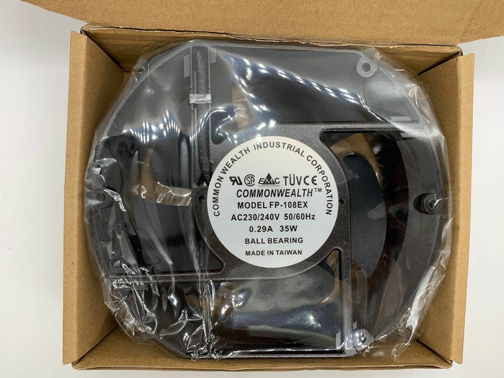 FP-108EX Aluminum frame cooling fan 230/240V 35W 0.29A172x150x51mm #