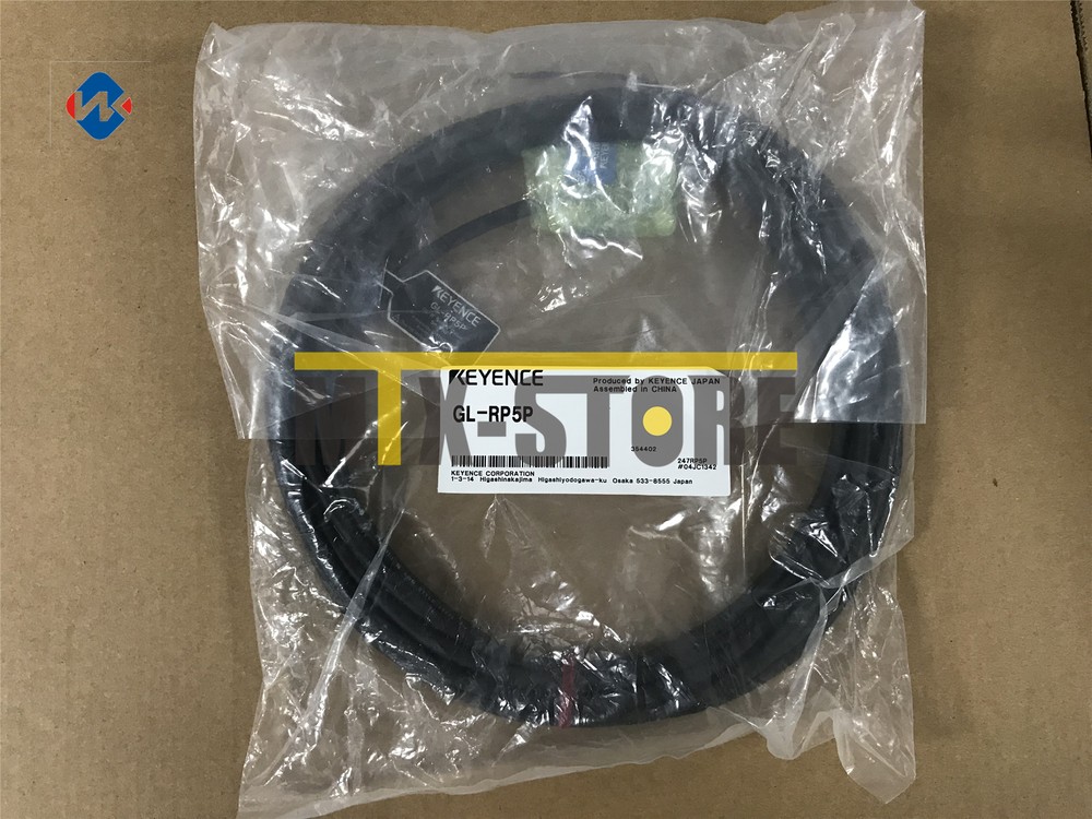 1PC New For Keyence safety light barrier connection cable GL-RP5P 5m PNP