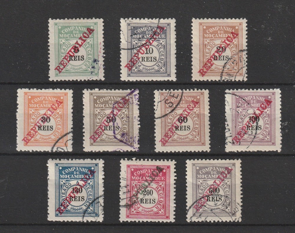 Portugal - Mozambique Co. B.O.B. Nice Complete Set VFU 2