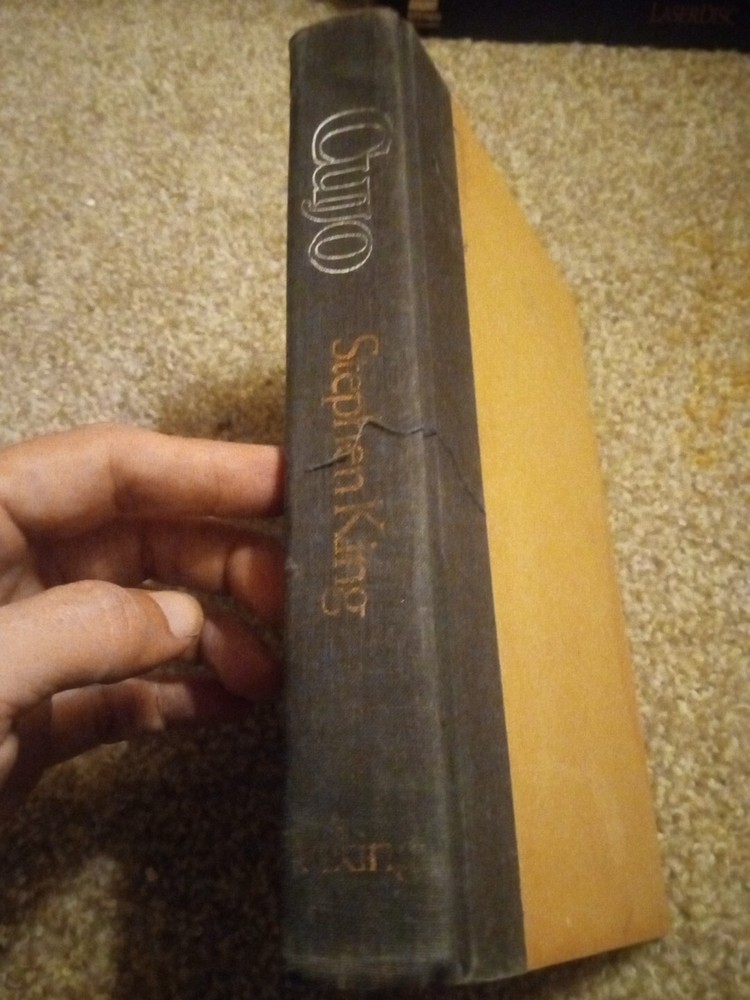 Cujo by Stephen King First Edition 1st Printing Hardcover HC No Dust Jacket 1981