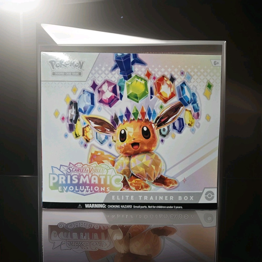 Pokemon Prismatic Evolutions Elite Trainer Box ETB New Factory Sealed