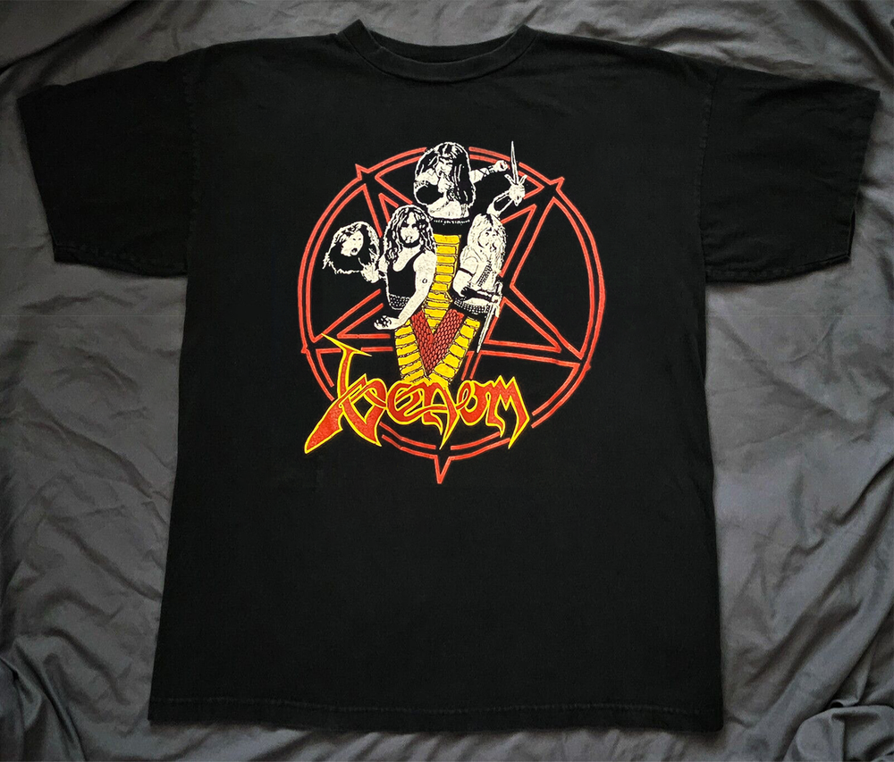 Venom Band Concert Tour Tee For Men Women Cotton Shirt Full Size   BL329