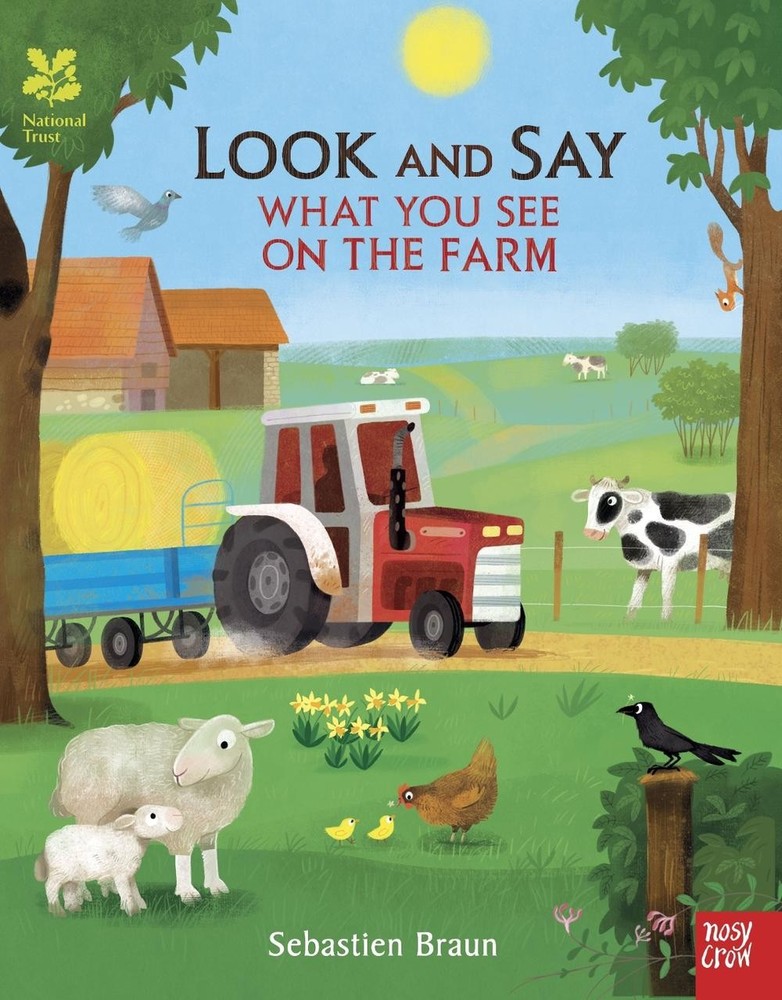 National Trust: Look and Say What You See on the Farm by Sebastien Braun (Englis
