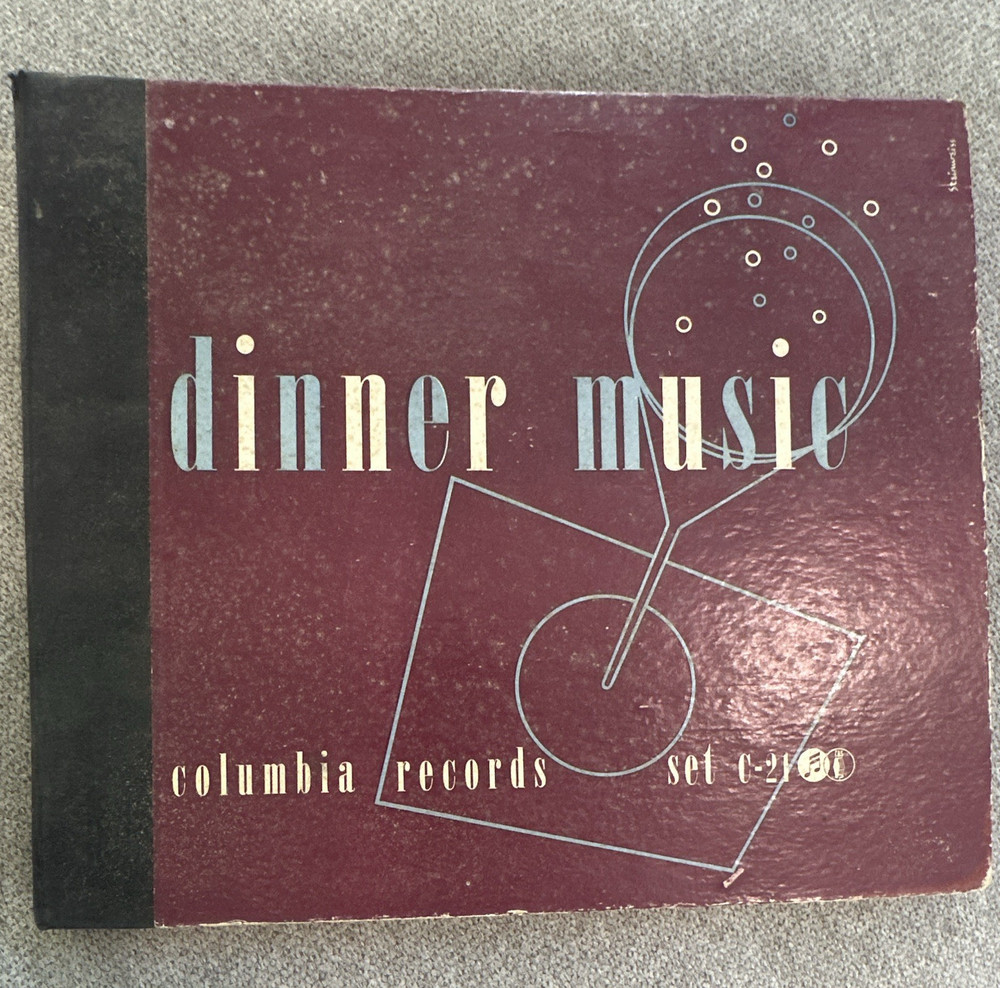 Columbia Records Dinner Music - Wladimir Selinsky Box Set 78RPM 10