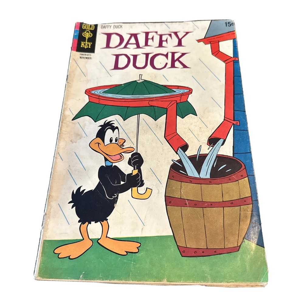 Daffy Duck Gold Key Comics No. 66 Vintage 1970