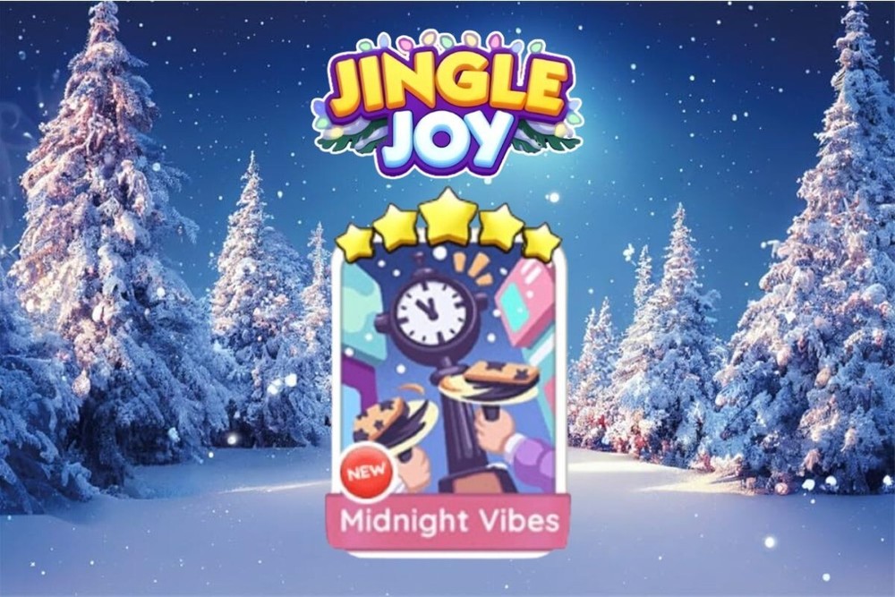 Monopoly GO! 5 Star sticker - Midnight Vibes🎶 Fast Delivery 🎶