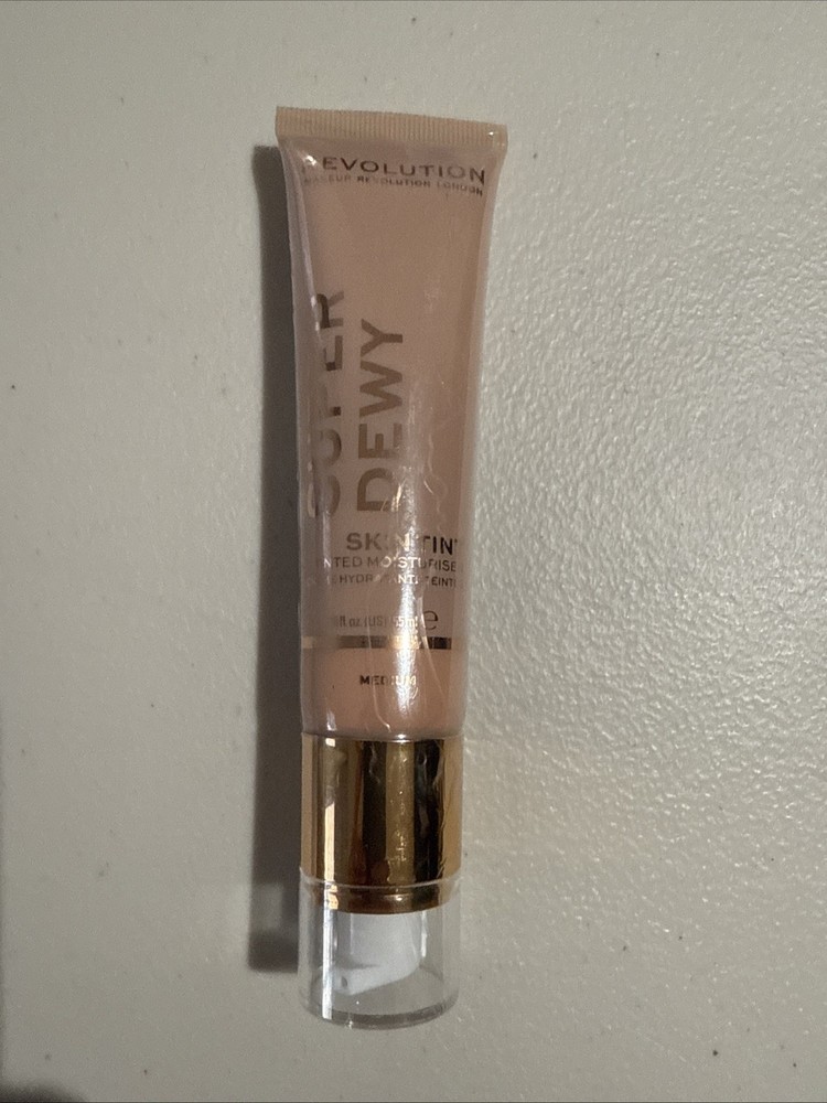 REVOLUTION Super Dewy Skin Tint Moisturizer in Medium 1.85 fl oz Full Size