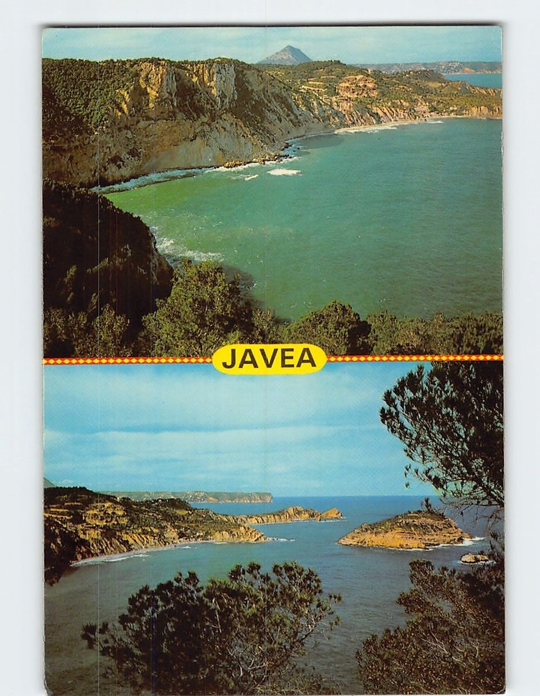 Postcard Vistas parciales Javea Spain