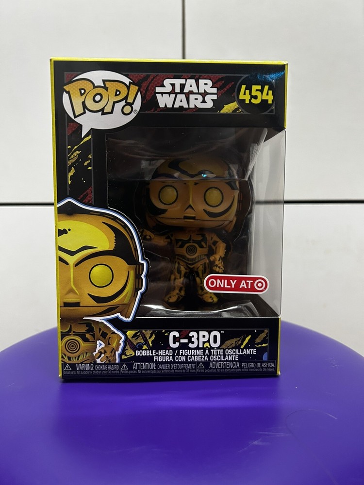 Star Wars Funko Pop C-3PO Target Exclusive Vinyl Figure #454