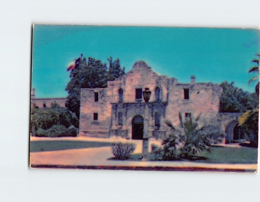 Postcard The Alamo San Antonio Texas USA