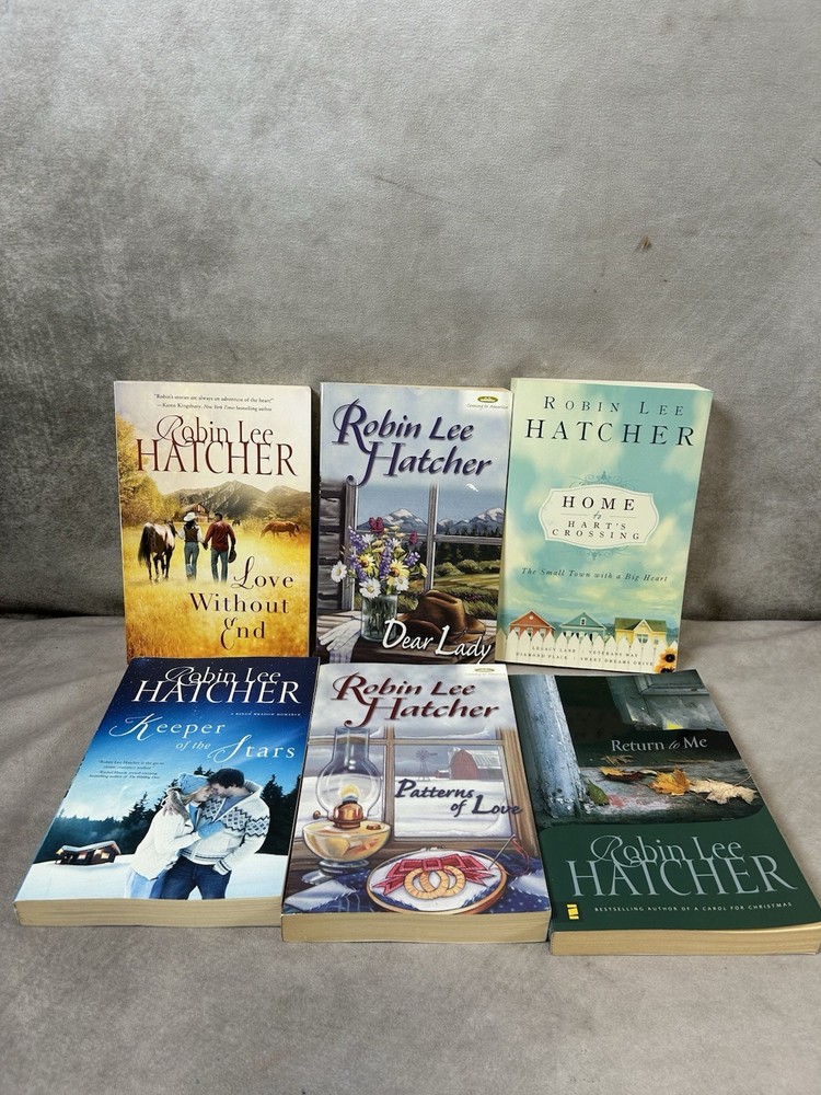 Lot of (6) Robin Lee Hatcher Paperback Books