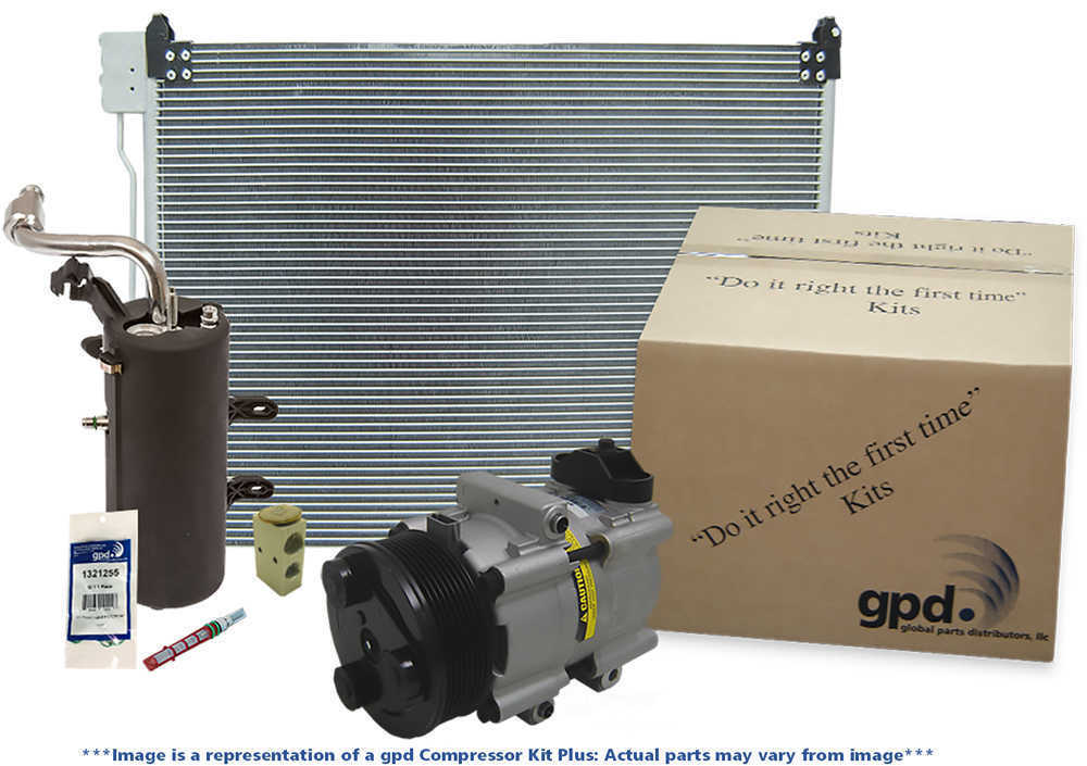 A/C Compressor and Condenser Kit for Durango – New Replacement Kit-image