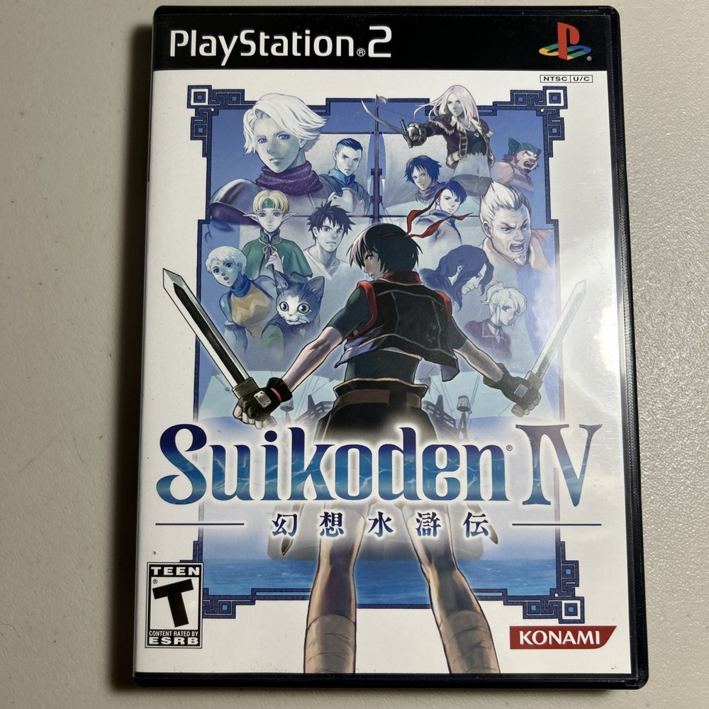 Suikoden IV (Sony PlayStation 2, 2005) CIB