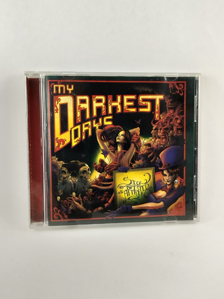 My Darkest Days Sick & Twisted Affair CD 2012 Mercury Records - Tested