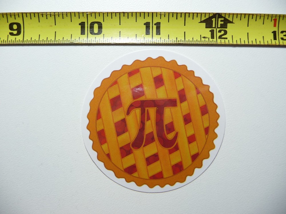 MATH LATTICE PI STICKER DECAL SCHOOL TEACHER PROFESSOR MATHMATICS