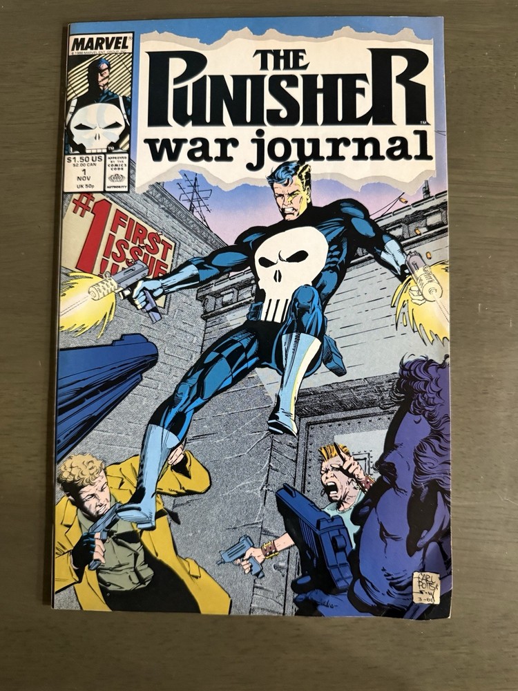 The Punisher War Journal #1 (Marvel Comics November 1988)